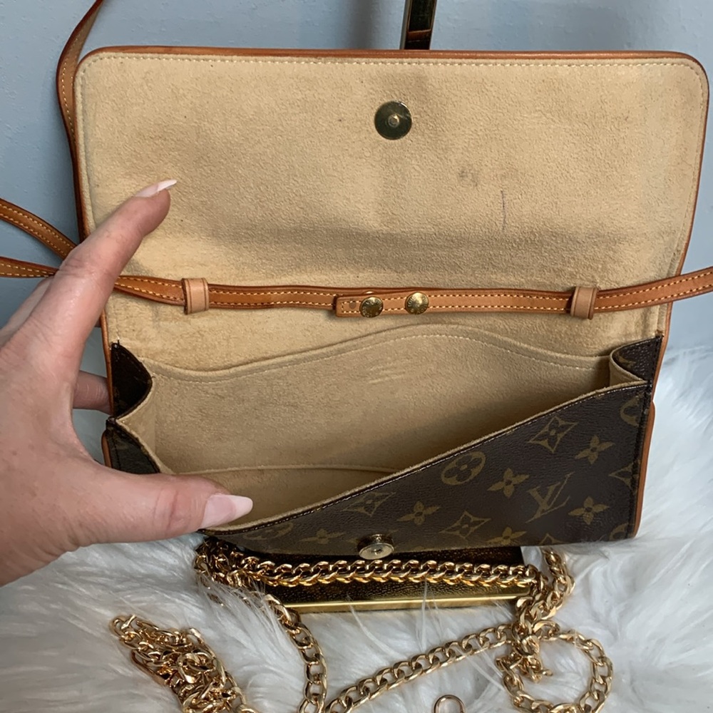 ❌SOLD❌2004 authentic Louis Vuitton Twin Pochette GM crossbody bag - Picture 12 of 17